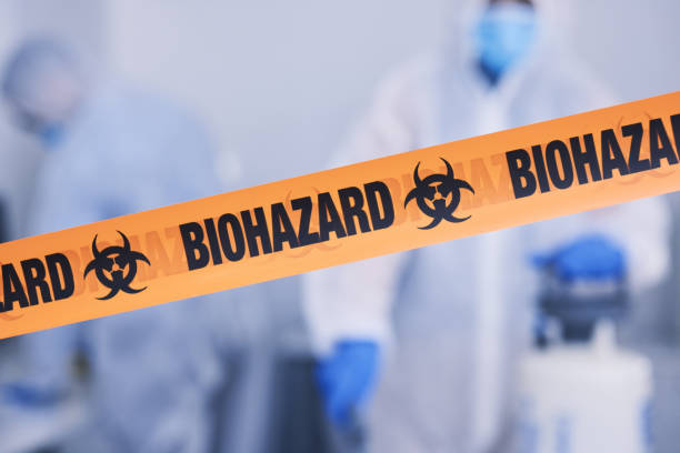 Professional Biohazard technician working in Lake Mary, FL